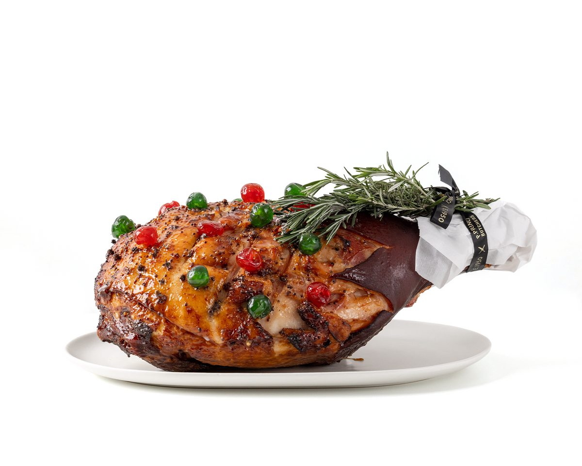 Maple & Marmalade Glazed F/R Bone in Leg Ham