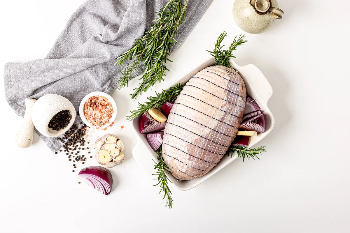 Free Range Rolled Turkey Breast (Plain or Stuffed)