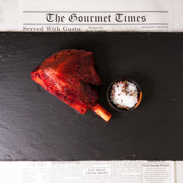 Marinated Red Wine & Garlic Lamb Shanks P.Princi Butcher